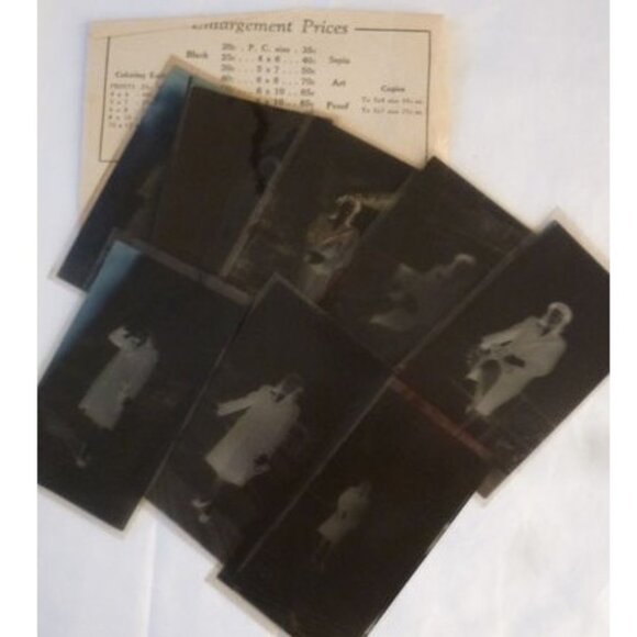 8 Vintage B&W Photo Film Negatives 1944 Fort Monmouth NJ Army Base WWII - Picture 1 of 5